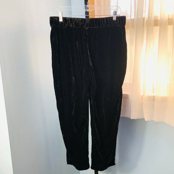 NWT J. Crew Easy Pull On Velvet Pants Size 8 - Picture 4 of 6